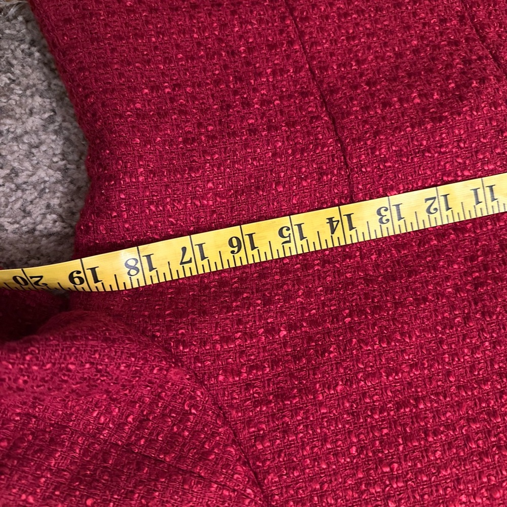 Pendleton Cherry Red Tweed Blazer - image 6